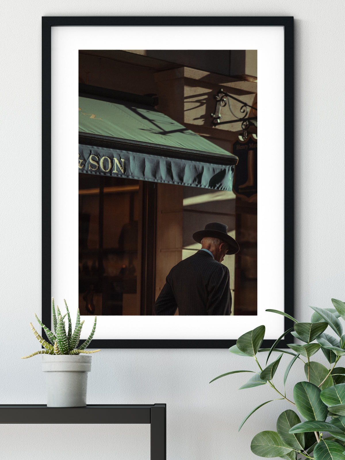 Son, Green Canopy Print (A3 - 42x29cm)